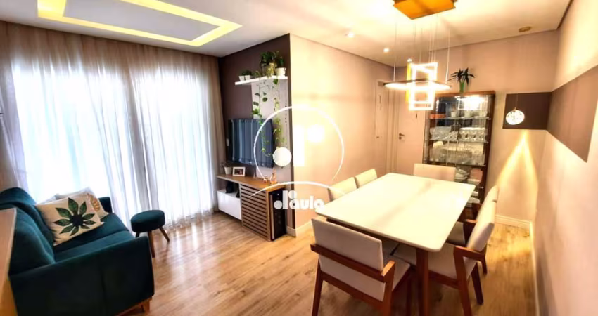 Apartamento de 2 quartos, 1 suíte e 1 vaga no Bairro Jardim ,Santo André-SP: 59m² de conforto e modernidade!