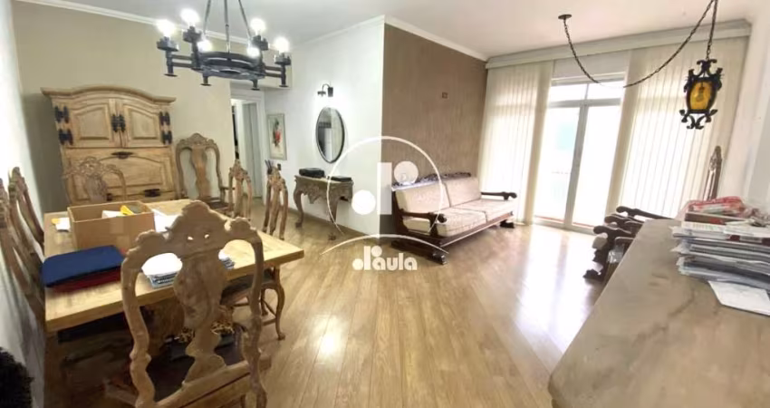 Centro. Santo André. Apartamento com 175,00 m2, 'PORTEIRA FECHADA'.São 3 quartos, sendo 1 suíte, escritório, 1 vaga de garagem.