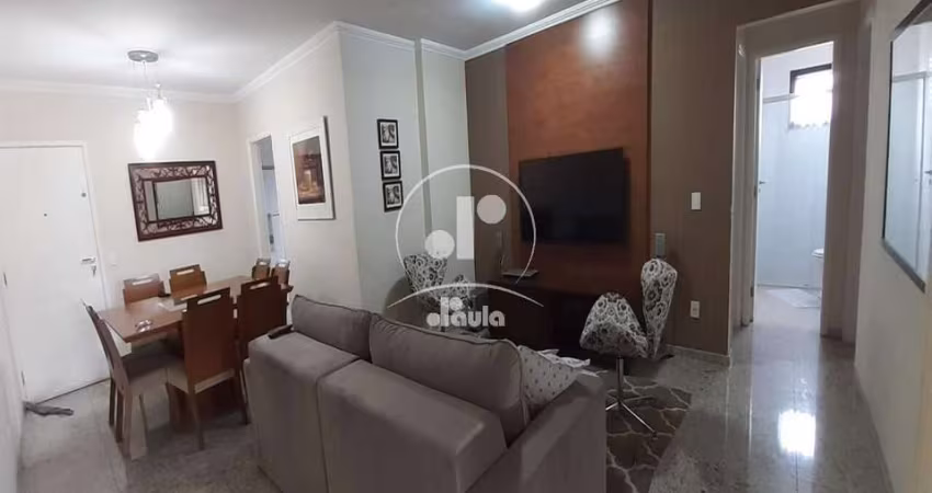 Apartamento à venda em Santo André-SP, bairro Campestre: 2 quartos, 1 suíte, 1 sala, 2 vagas, 95m². Venha conferir!