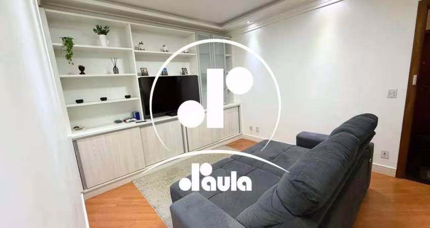 Apartamento a venda com 75 m², 2 dormitórios e 2 vagas na vila Alpina em Santo André
