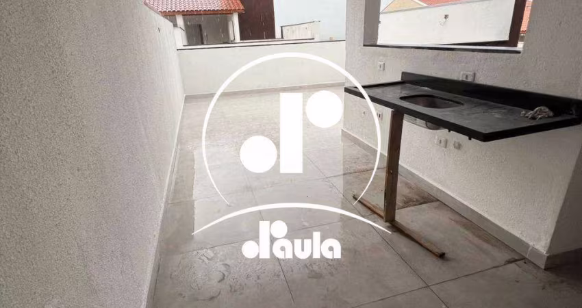 Apartamento Cobertura no Bairro Santa Maria em Santo André-SP, 2 quartos