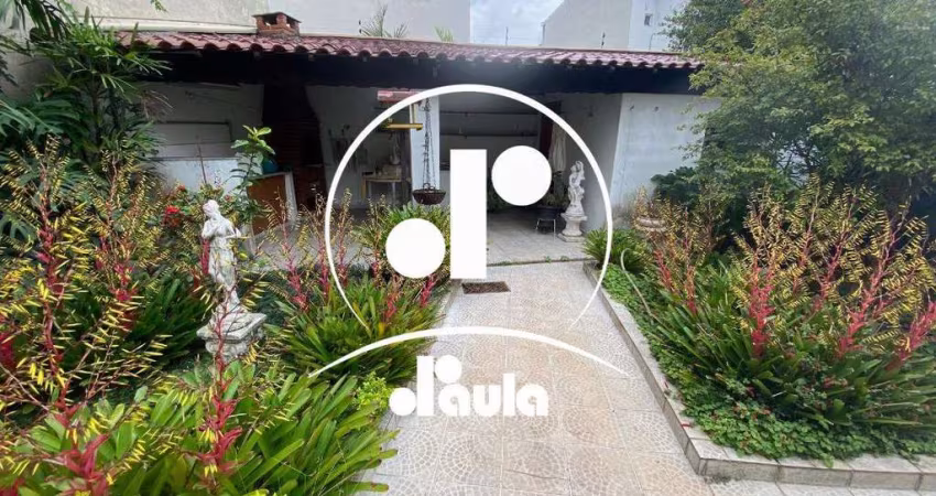Terreno a venda no bairro Vila Assunção em Santo André-SP, com casa antiga