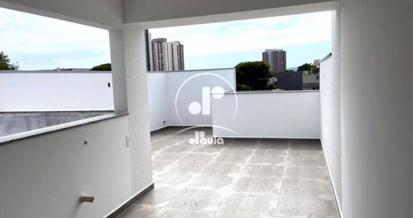 Excelente cobertura de 101m² à venda na Vila América, Santo André: 2 quartos, 1 sala, 2 banheiros, 1 vaga de garagem.