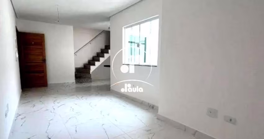 Cobertura de luxo no Jardim das Maravilhas: 2 quartos, 1 suíte, 1 sala, 2 vagas, 112m² em Santo André-SP!