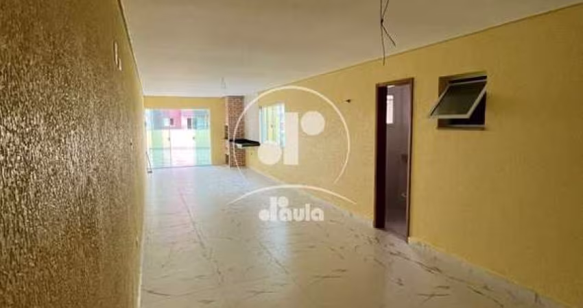 Cobertura de 200m² à venda em Santo André-SP, no bairro Campestre: 3 quartos, 1 suíte e 2 vagas