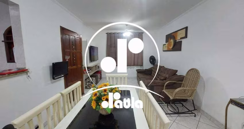 Casa térrea a venda Vila Scarpelli em Santo André-SP, 2 quartos e 2 vagas com depósito