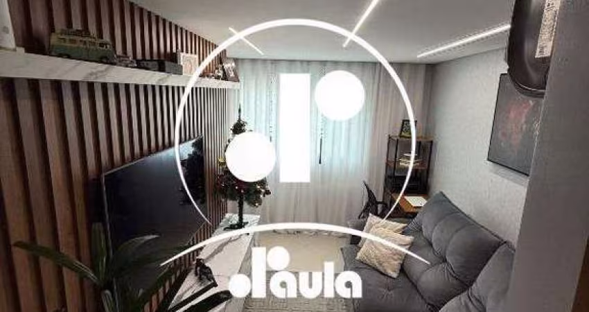 casa mobiliada para alugar 2 quartos e 2 vagas bairro campestre santo andre