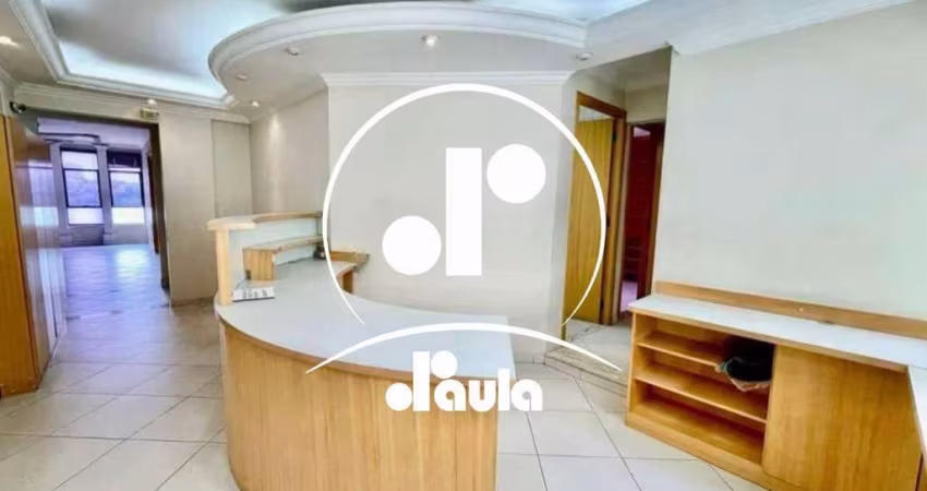 Sala comercial a venda no Centro de Santo André-SP, 4 salas amplas, 170m²