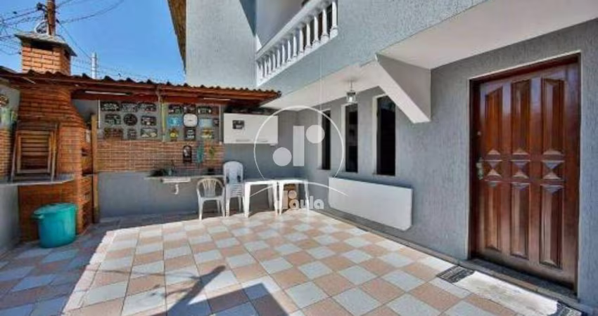 Sobrado com 4 Quartos, Suite para alugar, 168m² - 3 Vagas, Parque Jacatuba, Santo André-SP.
