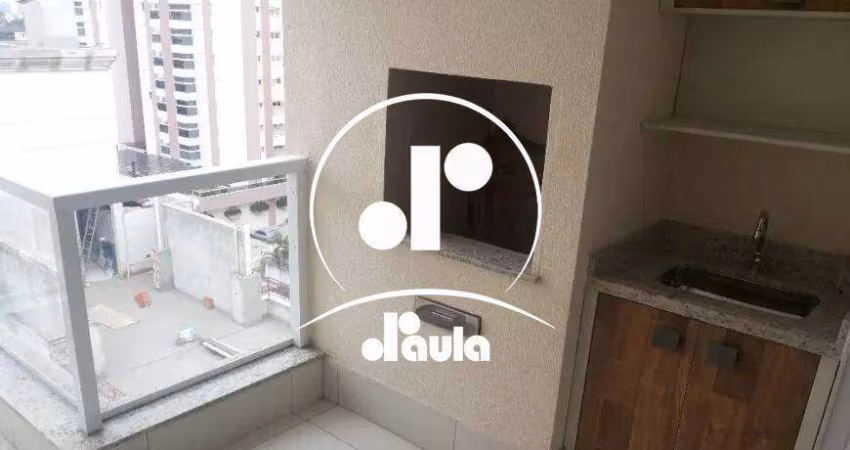 Apartamento para Alugar, 3 Quartos, Varanda Gourmet, Bairro Campestre, Santo André, SP