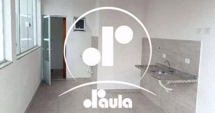 Cobertura sem Condominio 45/45m² - 2 Quartos, 1 vaga, Vila Valparaiso Santo Andre