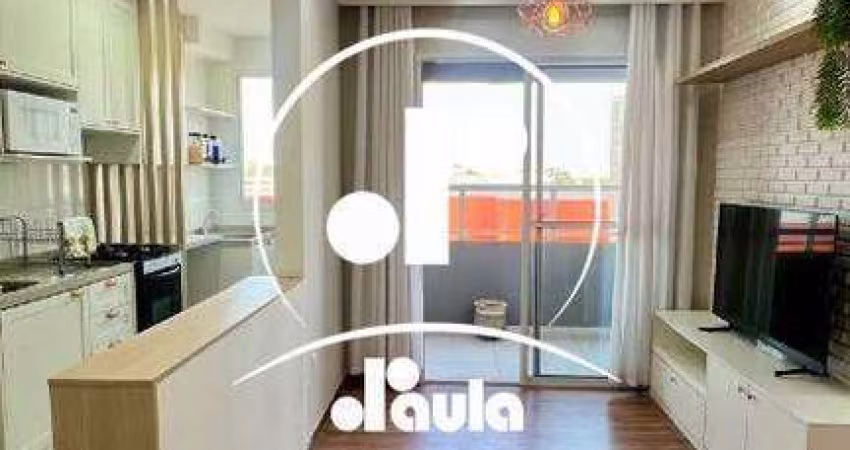 Apartamento 50 m² semi mobiliado , 2 Dormitorios , 1 Vaga na Vila Metalúrgica, Santo Andre.