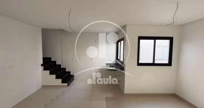Cobertura à venda, 3 quartos 1 suíte paraíso em santo andré/sp