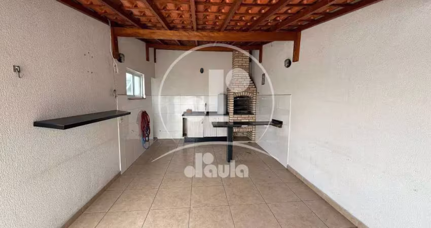 Cobertura à venda, 3 quartos 1 suíte jardim bela vista em santo andré/sp