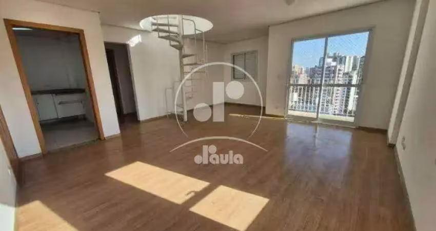 Apartamento cobertura para alugar, 3 quartos, 2 vagas, bairro jardim,santo andré/sp