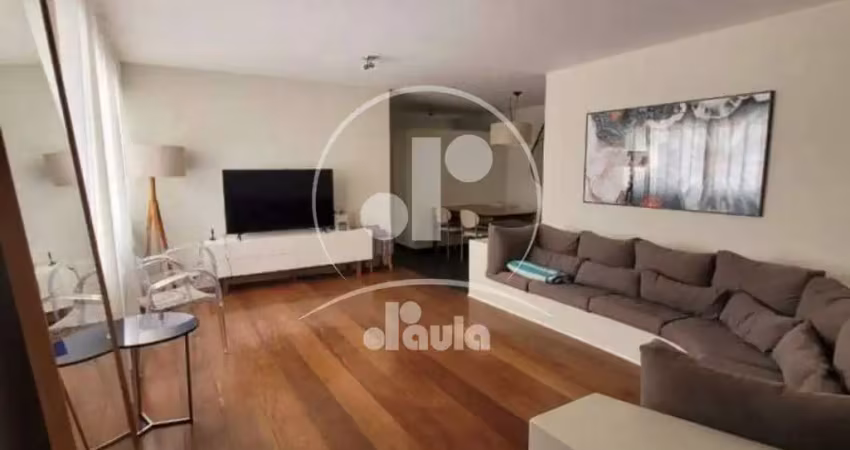 Vila bastos. apartamento com 112 m2, 3 dormitórios, sendo 1 suíte, 3 banheiros e 1 vaga de garagem.