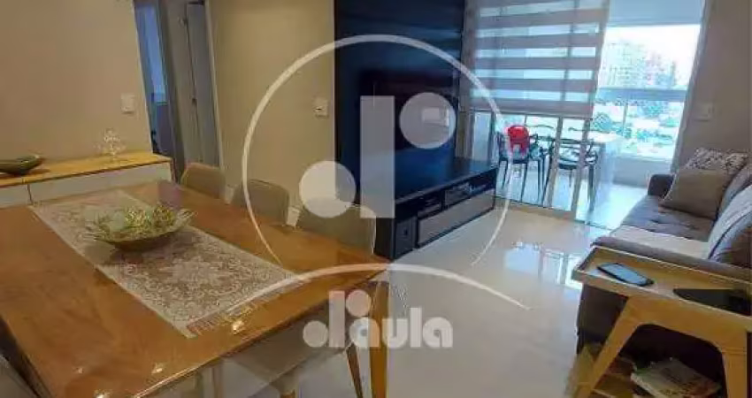 Apartamento 3 dormitórios com varanda gourmet em jardim bela vista, santo andré