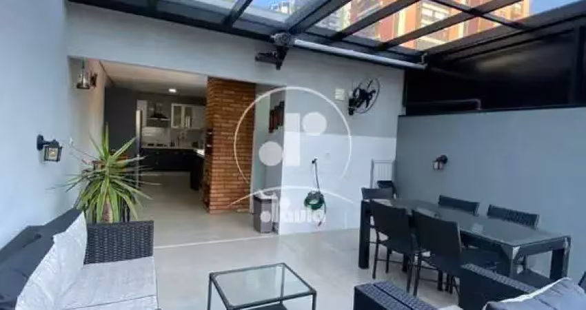 Cobertura de 108m² à venda na vila bastos, santo andré-sp: 2 quartos, 1 suíte, sala, 3 banheiros e vaga de garagem