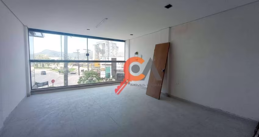 Sala para alugar, 38 m² por R$ 1.800/mês - Sumaré - Caraguatatuba/SP