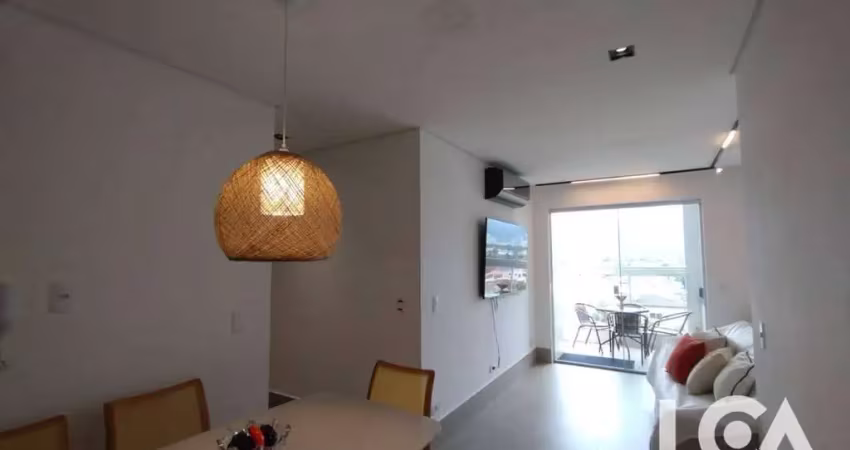 Excelente apartamento com 2 dormitórios à venda, 74 m² por r$ 840.000 - indaiá - caraguatatuba/sp