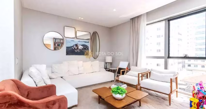 Milano apartamento quadra mar 4 suítes em meia praia itapema