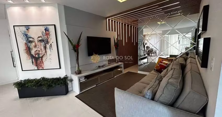 Orion Apartamento Mobiliado 3 Suítes na Meia Praia