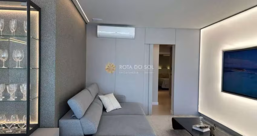 Volo Prime apartamento mobiliado com 3 suítes e 3 vagas na Meia Praia