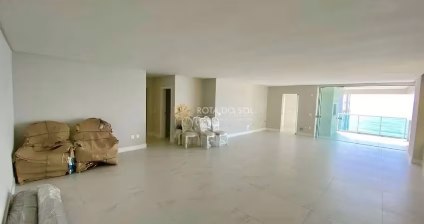 Residencial garden square apartamento vista mar 4 suítes em meia praia itapema/sc