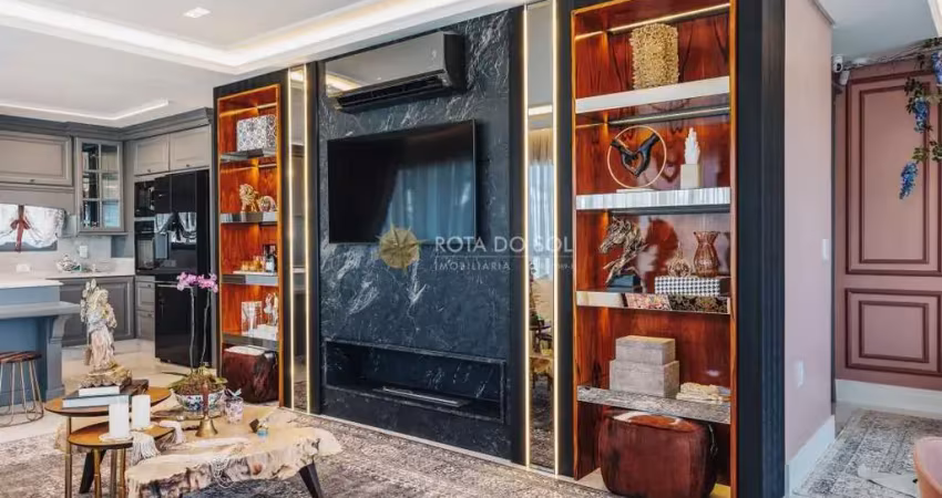 Francisco i residence showroom 4 suítes e 3 vagas na meia praia