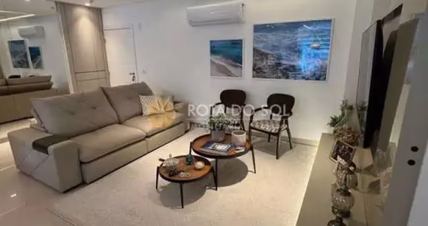 Munique apartamento mobiliado 3 suítes e 2 vagas na meia praia