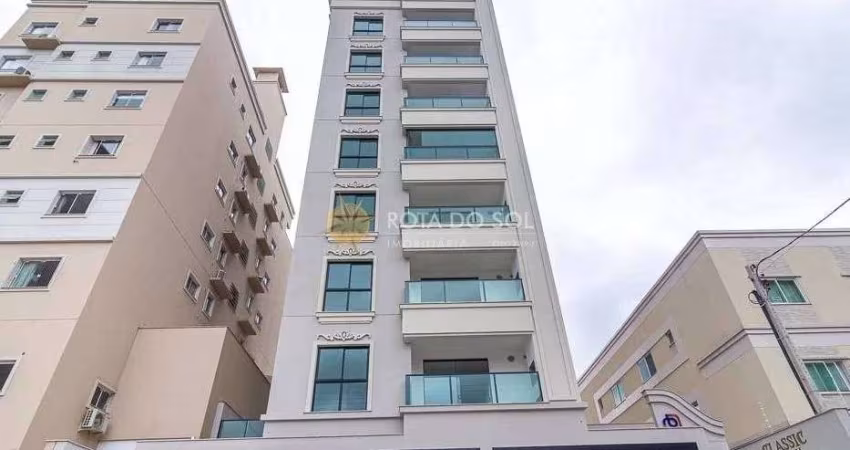 Classic apartamento com 2 suítes e 1 vaga no Perequê