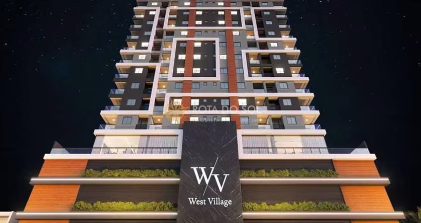 Apartamento West Village 2 quartos 1 vaga de garagem