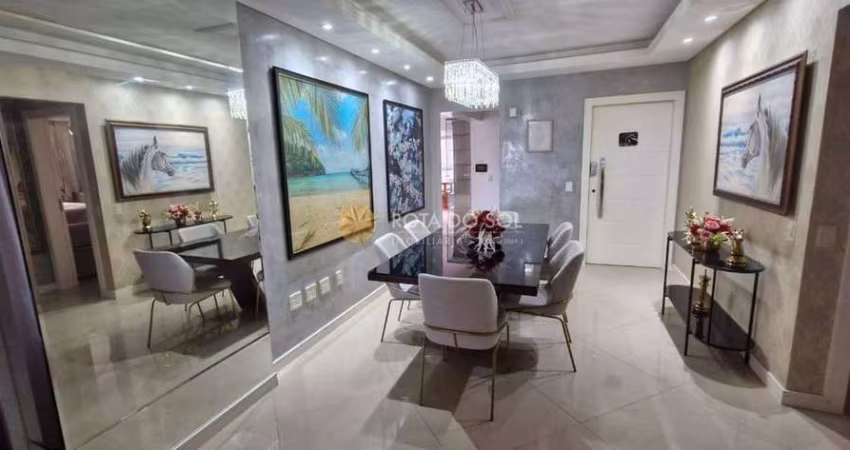 Santorini apartamento 4 suítes e 2 vagas na Meia Praia