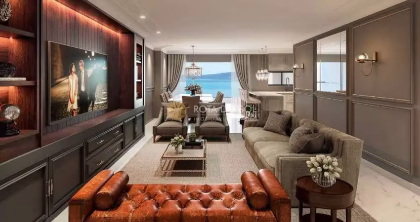 Ristretto apartamento 4 suítes e 3 vagas no canto da praia tapema/sc