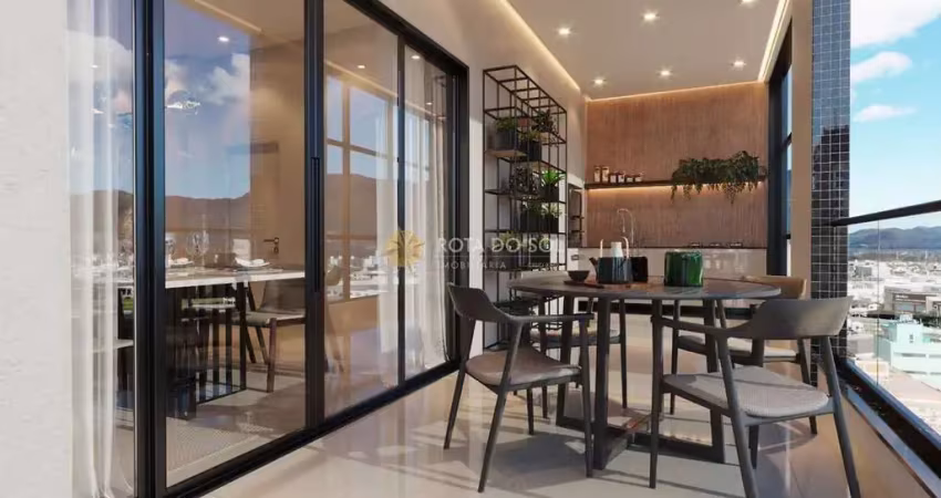 Sunny Place apartamento com 3 suítes e 3 vagas na Meia Praia