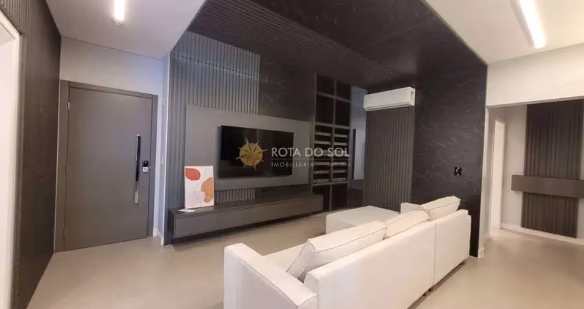 Sunsky tower apartamento mobiliado com 3 suítes na meia praia