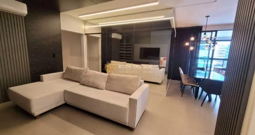 Residencial sunsky tower apartamento 3 suítes e 2 vagas em meia praia itapema/sc