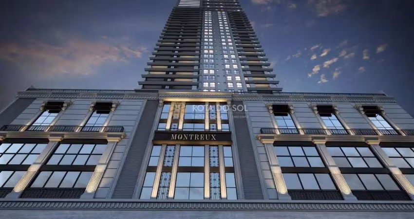 Montreux apartamento 4 suítes e 2 vagas no centro de itapema