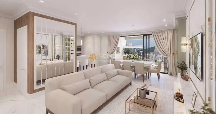 Maison ladurée apartamento 4 suítes e 3 vagas no centro de itapema sc