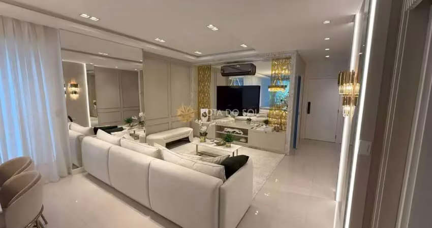 Residencial grand soleil apartamento 4 quartos e 3 vagas em meia praia itapema/sc