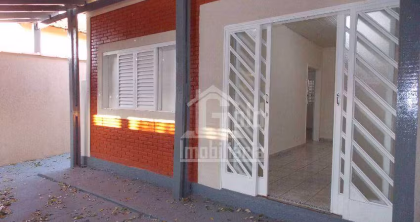Casa com 2 dormitórios para alugar, 90 m² por R$ 1.653,00/mês - Recreio Anhangüera - Ribeirão Preto/SP