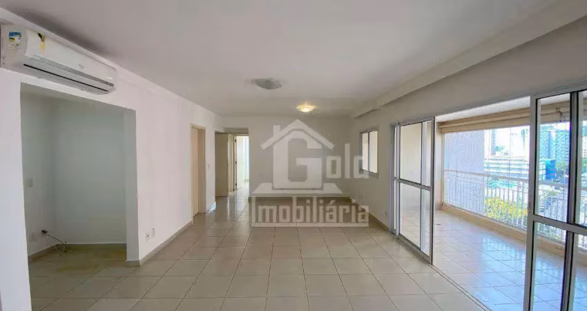 Apartamento com 3 dormitórios para alugar, 105 m² por R$ 5.640,00/mês - Nova Aliança - Ribeirão Preto/SP