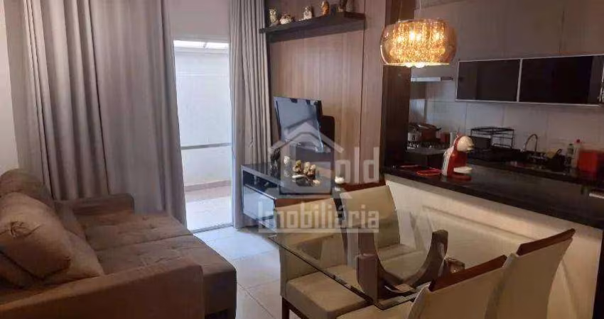 Apartamento com 2 dormitórios à venda, 62 m² por R$ 375.000,00 - Ipiranga - Ribeirão Preto/SP