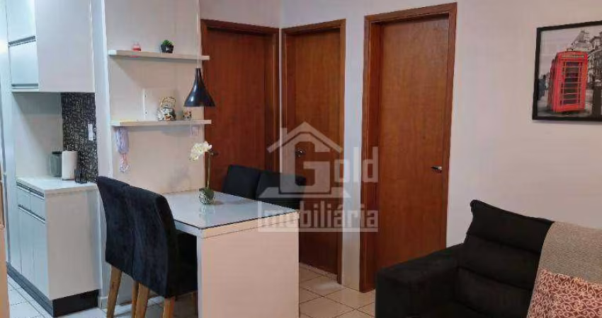Apartamento com 2 dormitórios à venda, 42 m² por R$ 180.000,00 - Jardim Florestan Fernandes - Ribeirão Preto/SP