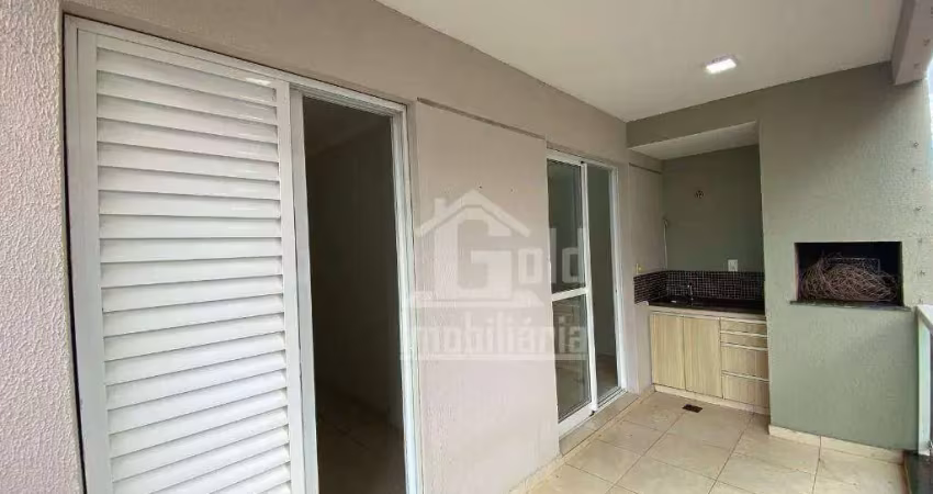 Apartamento na Zona Sul com 2 dormitórios para alugar, 79 m² por R$ 3.152/mês - Nova Aliança - Ribeirão Preto/SP