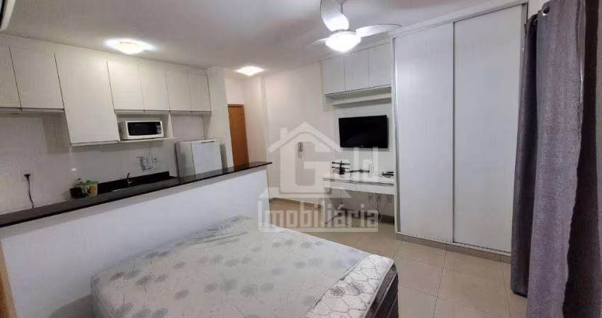 Apartamento com 1 dormitório para alugar, 35 m² por R$ 1.530,00/mês - Jardim Nova Aliança - Ribeirão Preto/SP