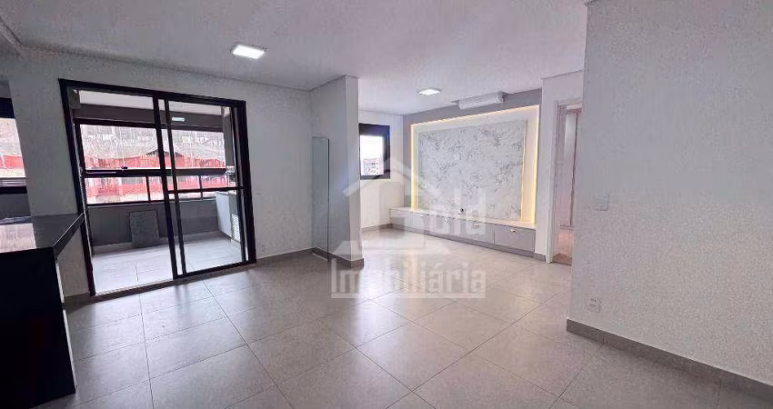 Apartamento Alto Padrão com 1 dormitório para alugar, 69 m² por R$ 4.765/mês - Distrito de Bonfim Paulista - Ribeirão Preto/SP