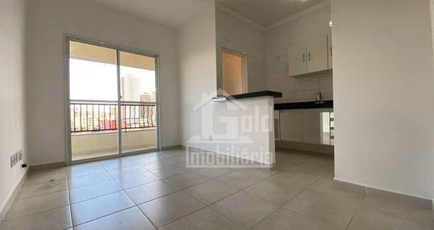 Apartamento Perto da Barão de Mauá com 1 dormitório para alugar, 45 m² por R$ 2.245/mês - Jardim Paulista - Ribeirão Preto/SP
