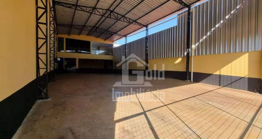 Galpão para alugar, 250 m² por R$ 3.726/mês - Ipiranga - Ribeirão Preto/SP