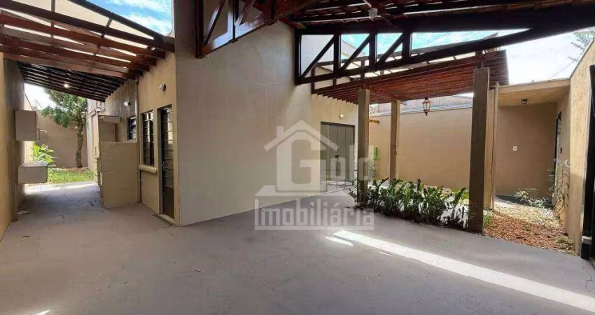 Casa NOVA com 3 dormitórios para alugar, 136 m² por R$ 2.354/mês - Jardim Eugênio Mendes Lopes - Ribeirão Preto/SP